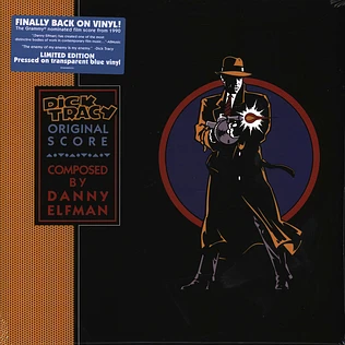 Danny Elfman - OST Dick Tracy (Original Score) Blue Vinyl Edition