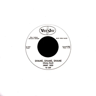Jimmy Reed - Shame Shame Shame / There'll Be A Day