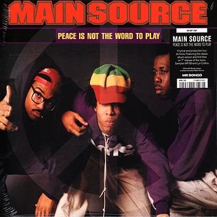 Main Source - Peace Is Not The Word To Play Black Vinyl Edition