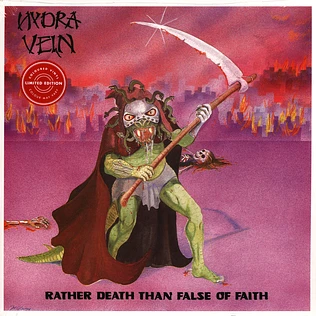 Hydra Vein - Rather Death Than False Of Faith Clear/Purple Splatter Vinyl Edition