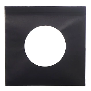 50x 10" Record Inner Sleeves - Innenhüllen (antistatisch / schwarz 80 g/m²)