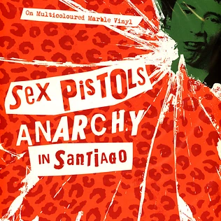 Sex Pistols - Anarchy In Santiago Multi Coloured Marble Vinyl Edition