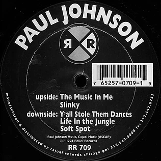 Paul Johnson - The Music In Me