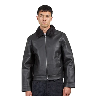 Arte Antwerp - Basic Collar Leather Jacket