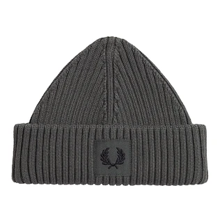 Fred Perry - Patch Brand Chunky Rib Beanie