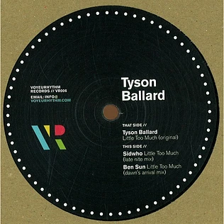 Tyson Ballard - Little Too Much