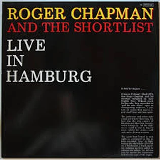 Roger Chapman And The Shortlist - Live In Hamburg
