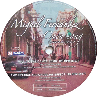 Miguel Fernandez - Cucu Song (Mueve Tu Cucu)