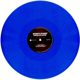 Detroit's Filthiest - Proceed With Caution Blue Vinyl Edtion
