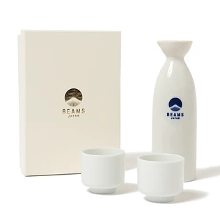 Beams Japan - Sake Bottle&Cup Set (1 Bottole & 2 Cups)
