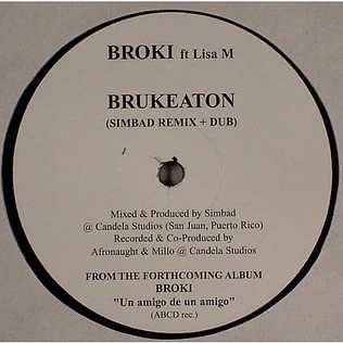 Broki Featuring Lisa M - Brukeaton