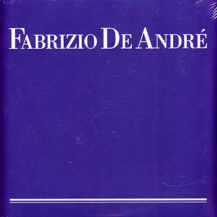Fabrizio De Andre' - Fabrizio De Andre Black Vinyl Edition