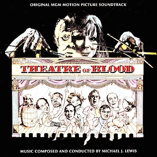 Michael J. Lewis - Theatre Of Blood Red And Black Splattered Vinyl Edition