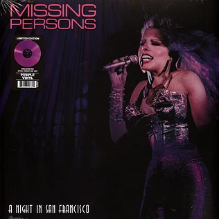 Missing Persons - A Night In San Francisco Purple Vinyl Edition