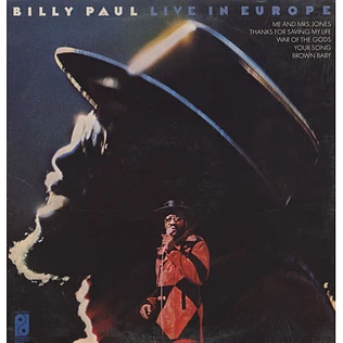 Billy Paul - Live In Europe