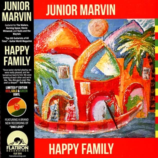 Junior Marvin - Happy Family Red Gold Green Vinyl Editoin