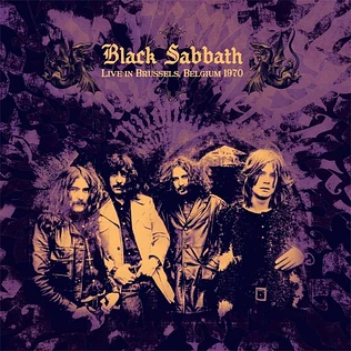 Black Sabbath - Live In Brussels 1970 Marbled Purple Edition
