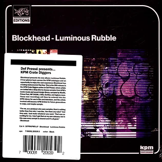Blockhead - Luminous Rubble Black Vinyl Edition