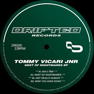 Tommy Vicari Jnr - Nest Of Nightmares EP