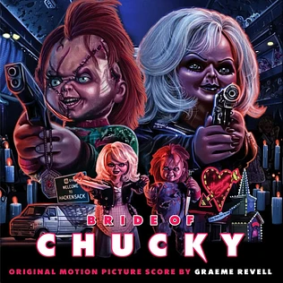 Graeme Revell - OST Bride Of Chucky Lightnin' Strike w/ Splatter & Cloud Orange Vinyl Edition