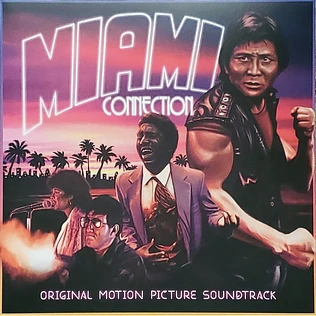 Dragon Sound - OST Miami Connection Clear Neon Vinyl Edition