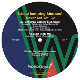 Edsoul - Never Let You Go Feat. Moresoul