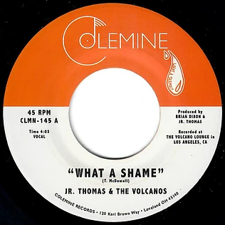 Jr. Thomas & The Volcanos - What A Shame / Brian Wilson