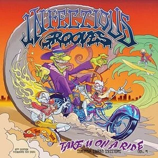 Infectious Grooves - Take U On A Ride Green Purple Splatter Vinyl Edition