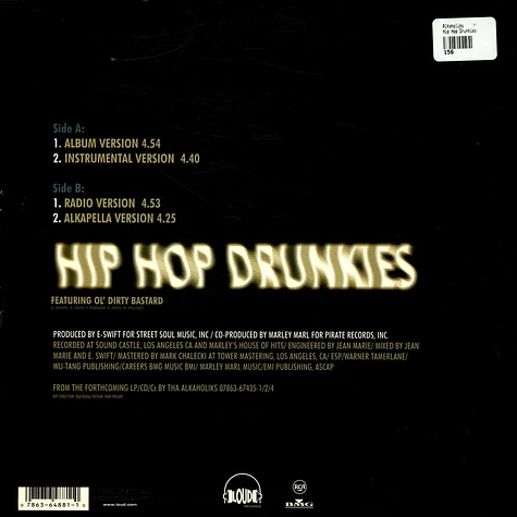 Tha Alkaholiks Featuring Ol' Dirty Bastard - Hip Hop Drunkies