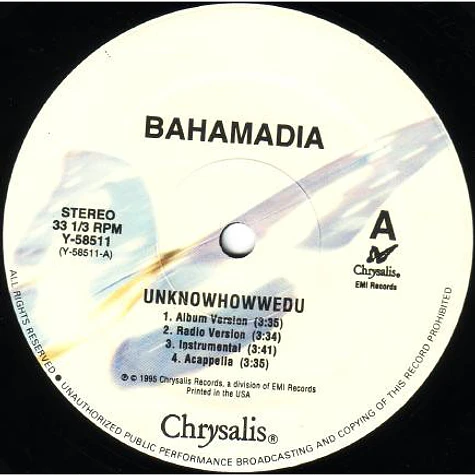 Bahamadia - Uknowhowwedu (You Know How We Do)