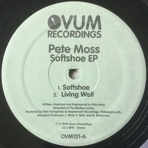 Pete Moss - Softshoe EP