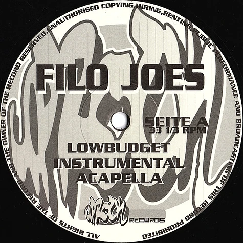 Filo Joes - Lowbudget