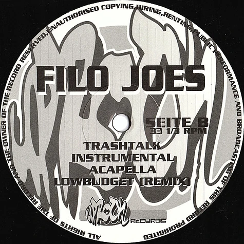 Filo Joes - Lowbudget
