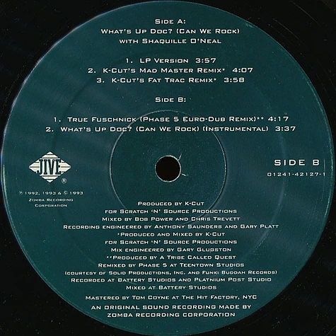 Fu-Schnickens - What's Up Doc? (Can We Rock?) Feat. Shaquille O'Neal