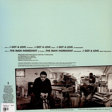 Pete Rock & C.L. Smooth - I Got A Love - Vinyl 12