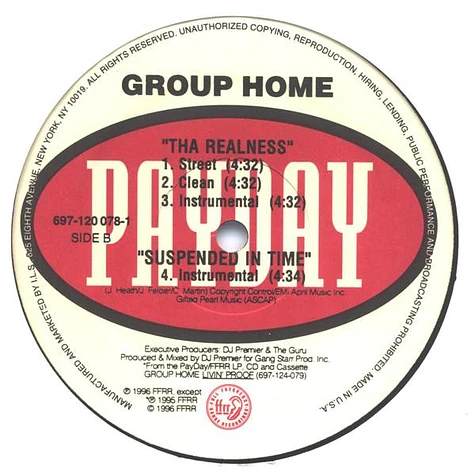 Group Home - Suspended In Time