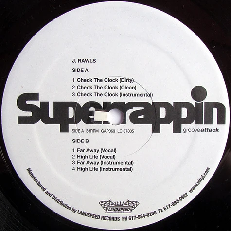 J. Rawls - Check The Clock