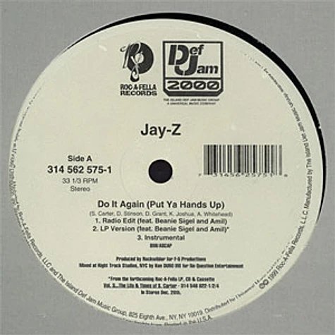 Jay-Z Featuring Beanie Sigel And Amil - Do It Again (Put Ya Hands Up)