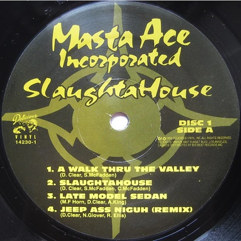 Masta Ace Incorporated - SlaughtaHouse