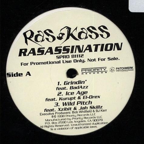 Ras Kass - Rasassination album sampler