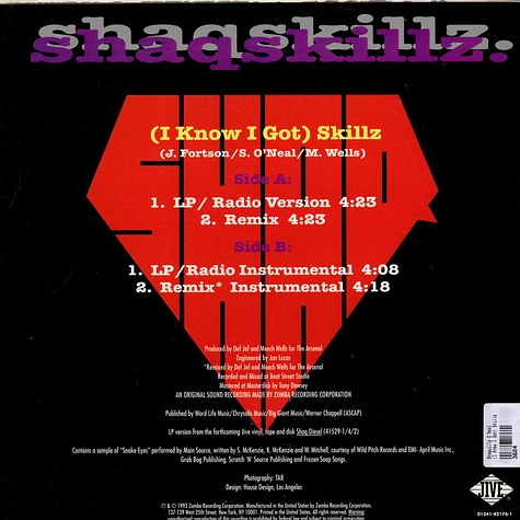 Shaquille O'Neal - (I Know I Got) Skillz