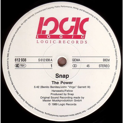 Snap! - The Power