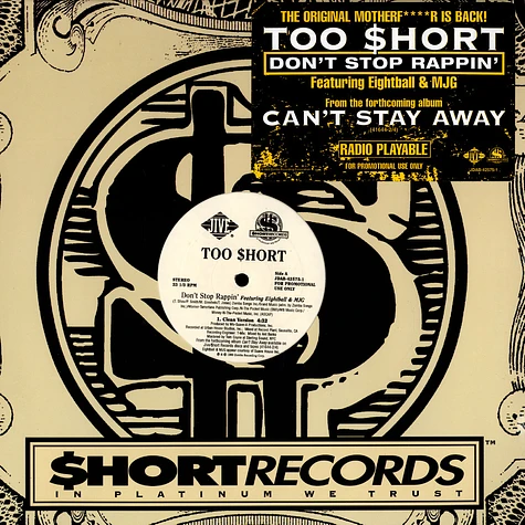 Too Short - Don't Stop Rappin'