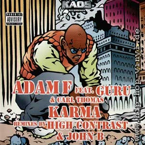 Adam F feat. Guru & Carl Thomas - Karma remixes