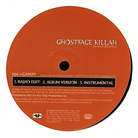 Ghostface Killah - Camay / Daytona 500