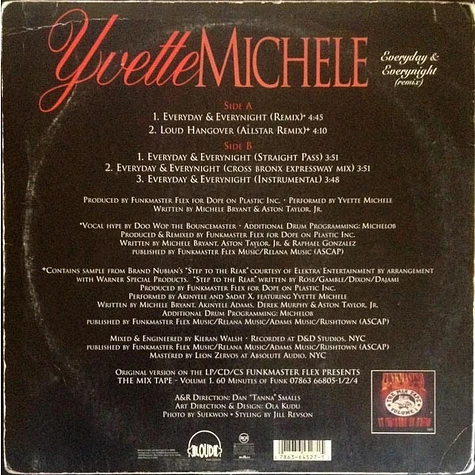 Yvette Michele - Everyday & Everynight (Remix)