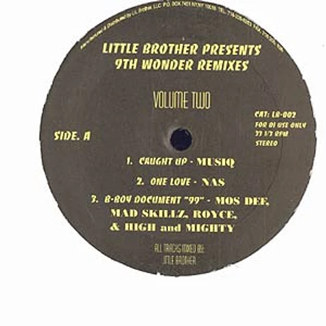 Little Brother presents: - 9th wonder remixes volume 2