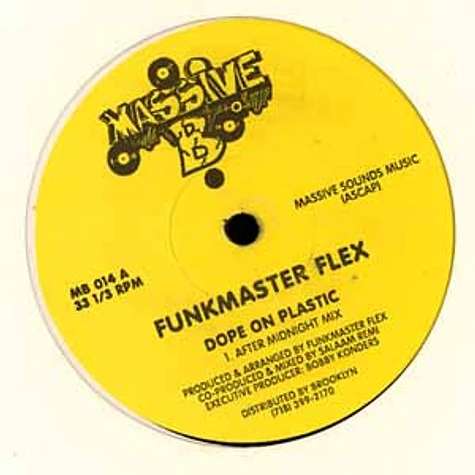 Funkmaster Flex - Dope On Plastic