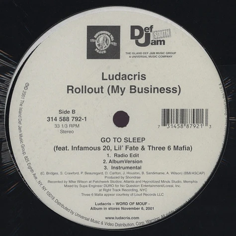 Ludacris - Rollout