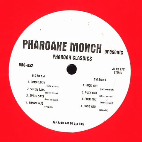 Simon Says Pharoahe Monch T-Shirt – Pharoahe Monch